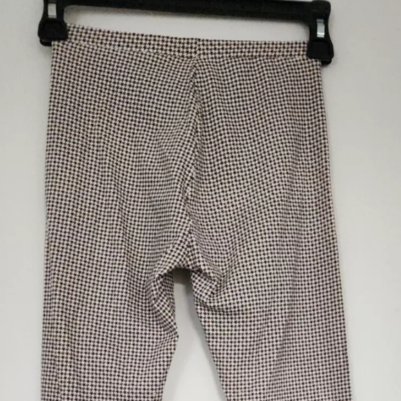 ZARA BROWN HERRINGBONE GIRLS COTTON LEGGINGS 10Y 10T NWT - Picture 4 of 6